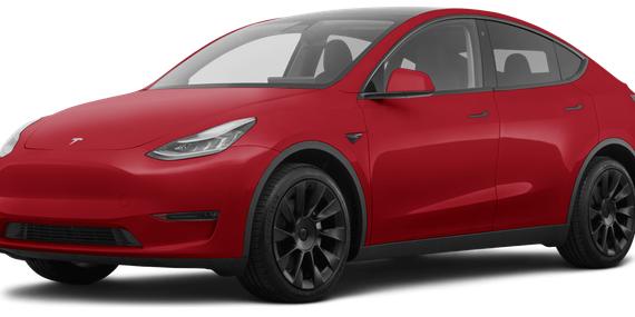 TESLA MODEL Y 2020 5YJYGDEE8LF009514 image